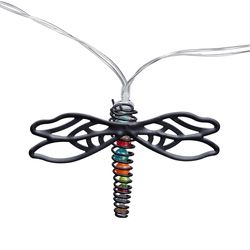 Alpine LED Dragonfly LED Light String Warm White 4 in. 10 lights