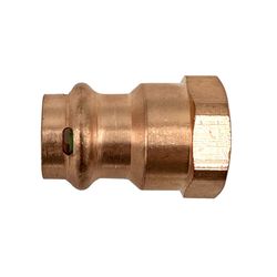 QuickFitting 3/4 in. Press in. X 3/4 in. D FNPT in. Copper Adapter