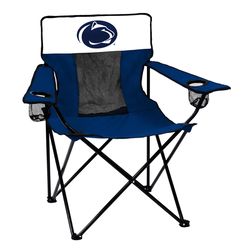 Logo Brands Penn State Blue Vibes Director's Folding Quad Chair