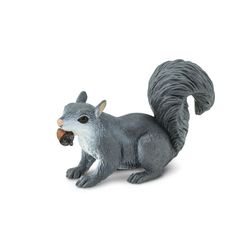 Safari Ltd. Wild Safari Squirrel Toy Gray