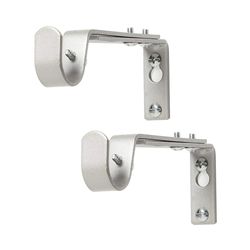 Kenney Satin Nickel Silver Modern/Contemporary Adjustable Bracket 3/4 in. L