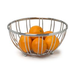 Spectrum 9.3 oz Silver Steel Classic Bowl 1 pk
