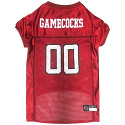 Pets First Team Colors South Carolina Gamecocks Dog Jersey Large
