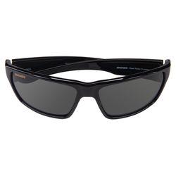Seachoice Reef Rider Sunglasses Unisex Shiny Black Frame Grey Lens Polarized