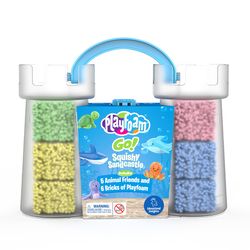 Educational Insights Playfoam Go Squishy Sandcastle Multicolored 10 pc