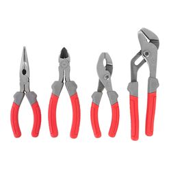 GreatNeck 4 pc Drop Forged Steel Adjustable Pliers Set