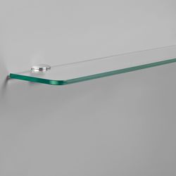 Dolle Flic 1.6 in. H X 1.6 in. W X 0.8 in. D Silver Metal Shelf Clips