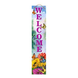 Briarwood Lane 47 in. H X 9.5 in. L Wood Spring Flowers Porch Leaner