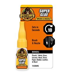 Gorilla High Strength Glue Clear Super Glue 0.35 oz