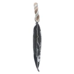 Pavilion We People For Dog Black Cotton Fish Squeak Dog Toy 12 1 pk