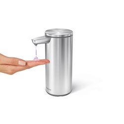 Simplehuman 9 oz Counter Top Touch Free Liquid Soap Dispenser