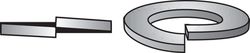 HILLMAN 3/8 in. D Zinc-Plated Low Carbon Steel Split Lock Washer 1500 pc