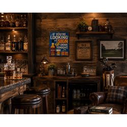 Desperate Enterprises 16 in. H X 12.5 in. L Tin Sign