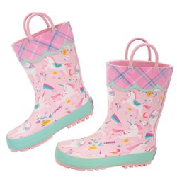 Stephen Joseph Rain Boots 8 US Multicolored Waterproof