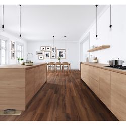 CALI 9 in. W X 70.86 in. L Island Maple Vinyl Plank Flooring 26.62 sq ft