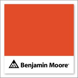 Benjamin Moore Outrageous Orange 2013-10
