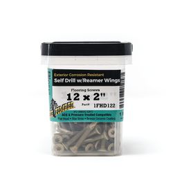 Big Timber No. 12 Sizes X 2 in. L Star Bronze Deep Wood Screws 69 pk