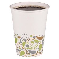 Boardwalk Deerfield 12 oz Multicolored Poly Coated Paper Cups 1000 ct