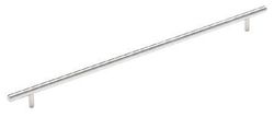 Amerock Contemporary Bar Cabinet Pull Stainless Steel Silver 1 pk