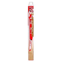 Diablo Demo Demon 9 in. Carbide Tipped Nail-Embedded Wood Reciprocating Saw Blade 5/7 TPI 10 pk