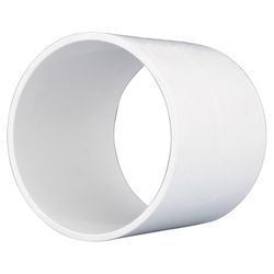 Charlotte Pipe Schedule 40 6 in. Hub X 6 in. D Hub PVC Repair Coupling 1 pk