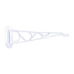 Living Accents White Steel 10 in. H Swivel Plant Hook 1 pk