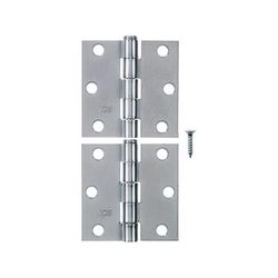 Ace 2-1/2 in. L Zinc-Plated Broad Hinge 2 pk