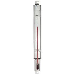 Taylor Tube Thermometer Metal Silver 9.75 in.