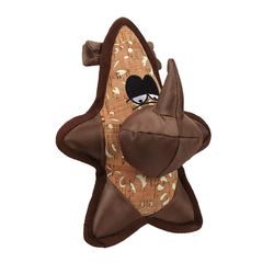 Boss Pet Zanies Corkie Friends For Dog Brown Polyester Rhino Dog Toy 1 pk