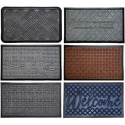 DHTG 18 in. W X 30 in. L Assorted Polyethylene Door Mat