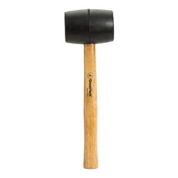 GreatNeck 16 oz Mallet Rubber Head Hickory Handle