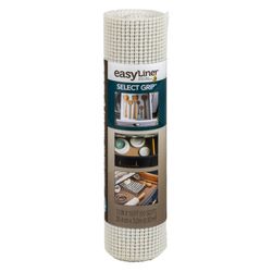 Duck Select Grip EasyLiner 10 ft. L X 12 in. W White Non-Adhesive Shelf Liner