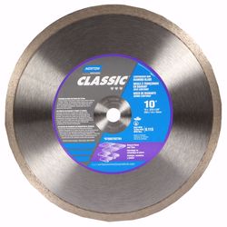 Norton 10 in. D X 5/8 in. Diamond Continuous Rim Diamond Saw Blade 1 pc