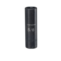 CRAFTSMAN 5/8 in. X 1/2 in. drive SAE 6 Point Deep Impact Socket 1 pc