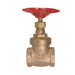 BK Products ProLine Series 1 in. FIP Brass Gate Valve