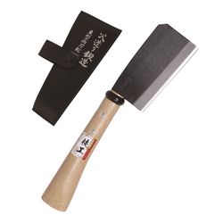 Kakuri Stainless Steel Nata Hatchet Wood Handle 5.3 in.