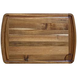 Totally Bamboo 30 in. L X 20 in. W X 1 in. Acacia Wood Cutting Board 1 pk