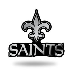 Rico NFL New Orleans Saints Chrome Auto Emblem 1 pc