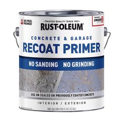 Rust-Oleum Concrete & Garage Recoat Gray Water-Based Acrylic Primer 1 gal