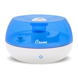 Crane 0.2 gal 160 sq ft Manual Ultrasonic Cool Mist Humidifier