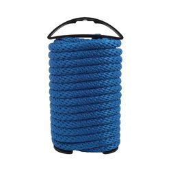 Koch Industries 1/2 in. D X 35 ft. L Blue Solid Braided Polypropylene Rope
