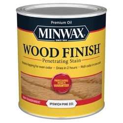 Minwax Wood Finish Semi-Transparent Ipswich Pine Oil-Based Penetrating Wood Stain 1 qt