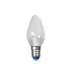 Feit C7 E12 (Candelabra) LED Bulb Blue 0.5 Watt Equivalence 2 pk