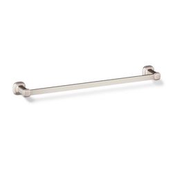 Kohler Envelu Vibrant Brushed Nickel Silver Towel Bar 24 in. L Metal