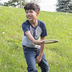 Kikkerland Huckleberry Flying Disc Natural