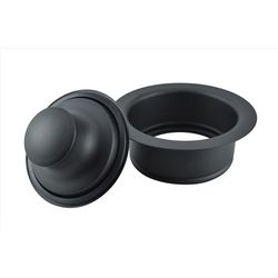 Keeney 3.5 in. Black Metal Drain Stopper
