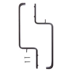Panacea Black Aluminum 3-3/16 in. H Adjustable Plant Bracket