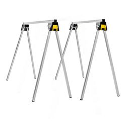 STANLEY 29 in. H X 31 in. D Sawhorse Set 750 lb. cap. 2 pc