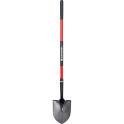 Corona 59 in. Steel Round Digging Shovel Fiberglass Handle