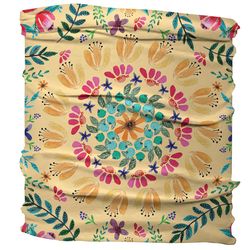 Karma Floral Half Headband Polyester Microfiber 1 pk